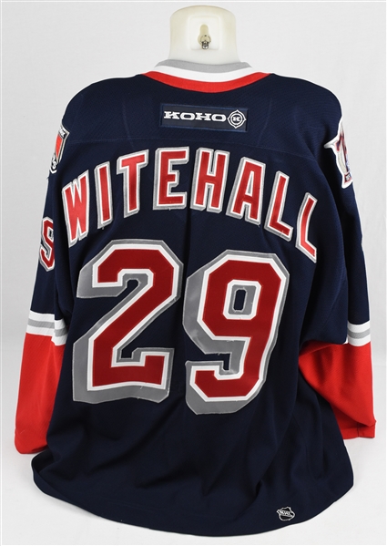 Johan Witehall 2000-01 New York Rangers Game Used Jersey w/Meigray Authentication