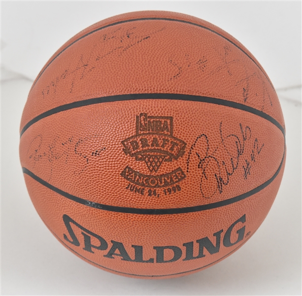 1998 NBA Draft Basketball Signed by Draftees in Attendance w/Dirk Nowitzki Vince Carter & Paul Pierce