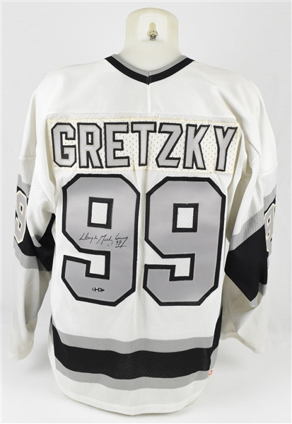 Wayne Gretzky Los Angeles Kings Autographed Jersey UDA