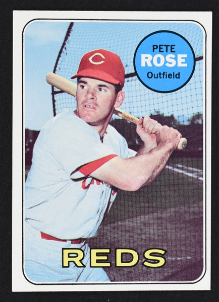 Pete Rose 1968 Topps Baseball Card #120