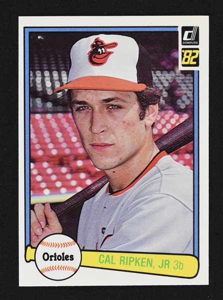 Cal Ripken 1982 Donruss Rookie Baseball Card #405