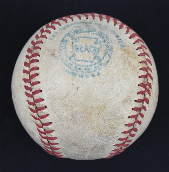 OAL William Harridge Game Used Baseball