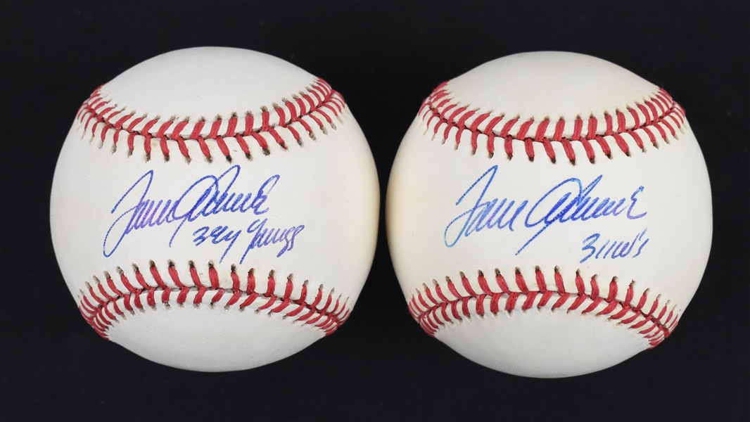 Tom Seaver Lot of 2 Autographed Baseballs
