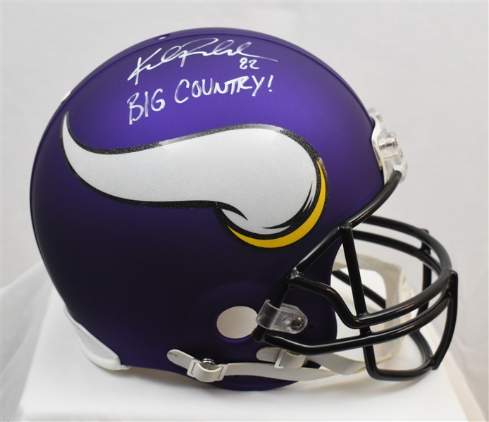 Kyle Rudolph Autographed Minnesota Vikings Full Size Authentic Helmet