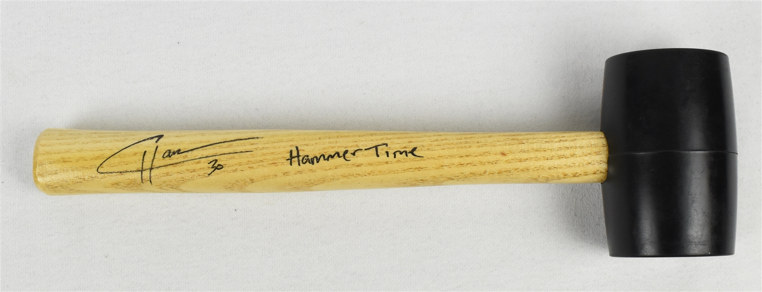 C.J. Ham Autographed Hammer 
