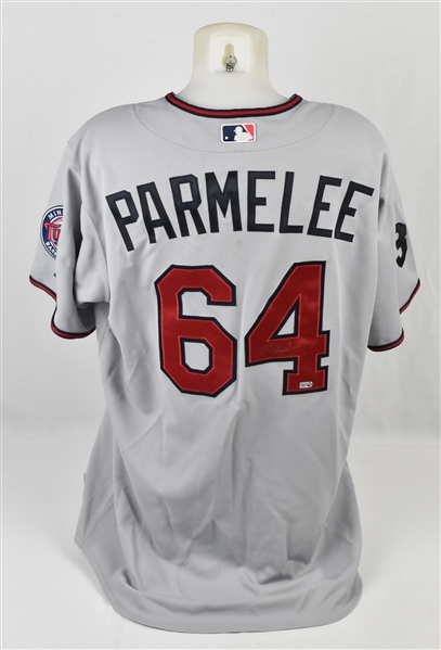 Chris Parmalee 2011 Minnesota Twins Game Used Jersey w/Killebrew Memorial Patch
