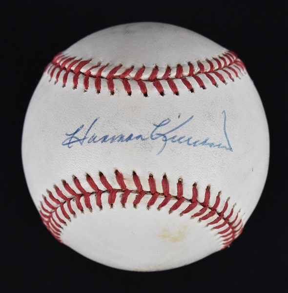 Kirby Puckett Tony Oliva Rod Carew & Harmon Killebrew Autographed Baseball