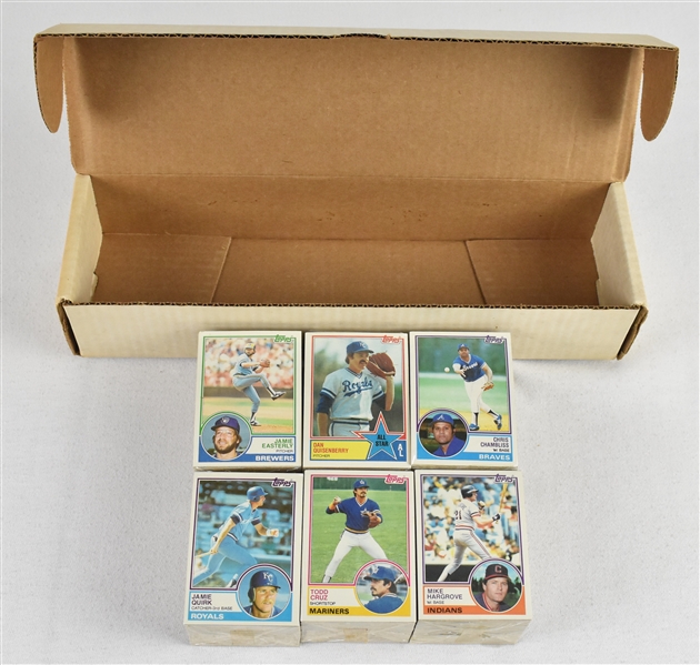 Vintage 1983 Topps Baseball Card Set w/Tony Gwynn Wade Boggs & Ryne Sandberg Rookies