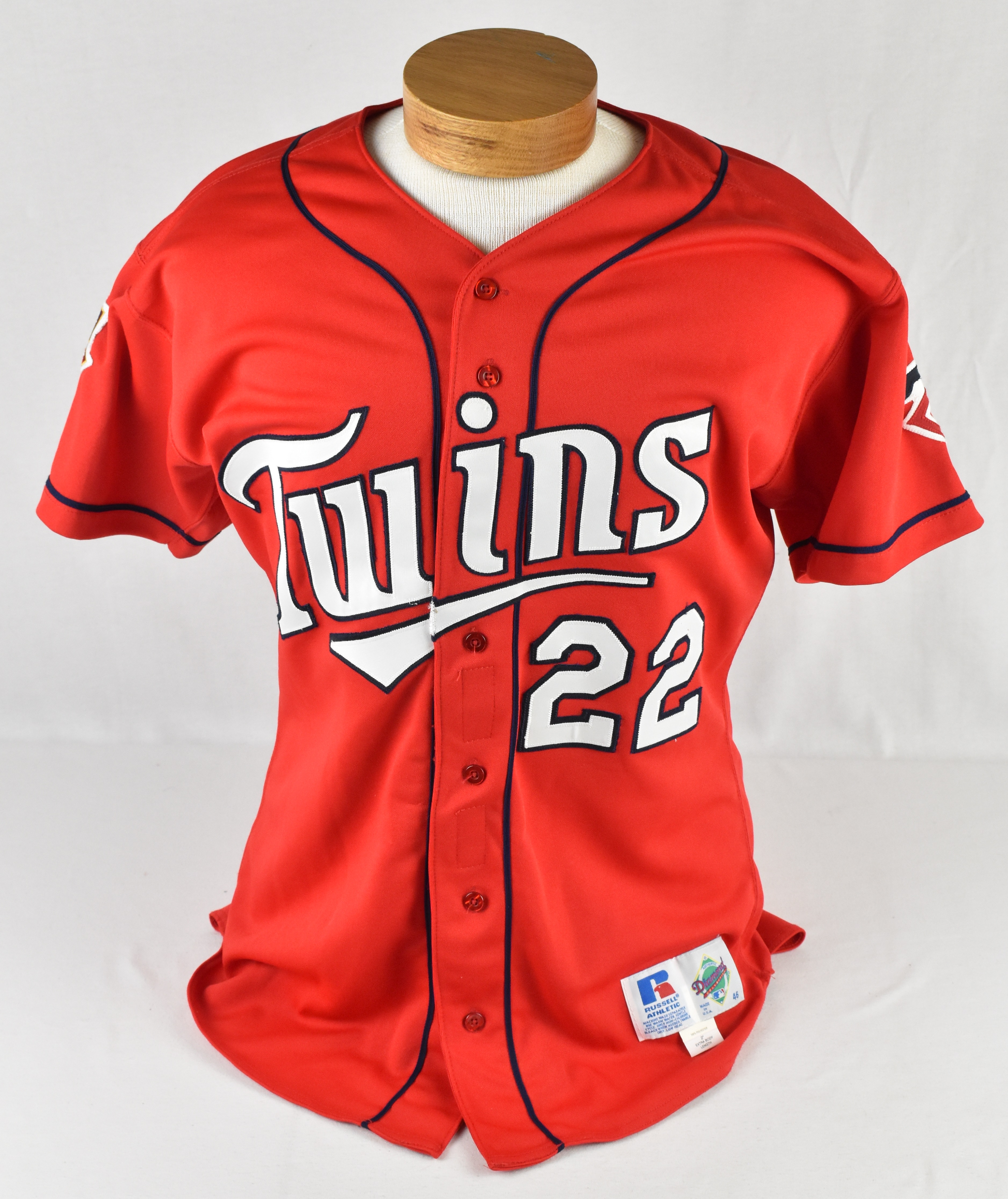 twins red jersey