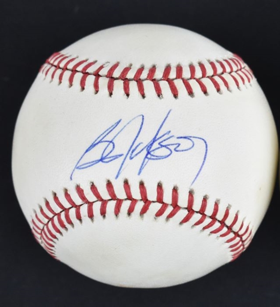 Bo Jackson Autographed Baseball