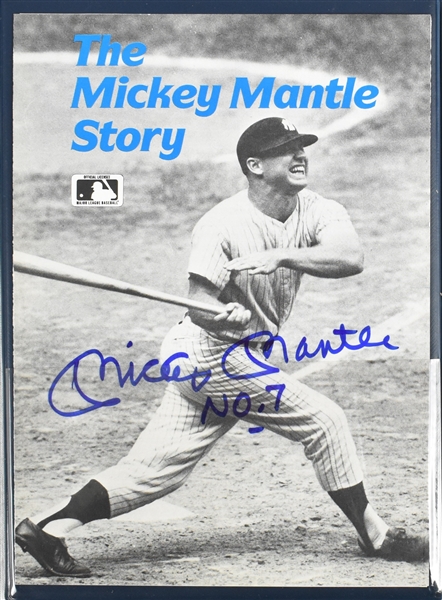 Mickey Mantle Autographed 20 Card Set