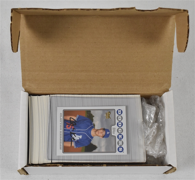 Topps 2008 Complete Update Traded Baseball Set of 330 Cards w/Clayton Kershaw Rookie