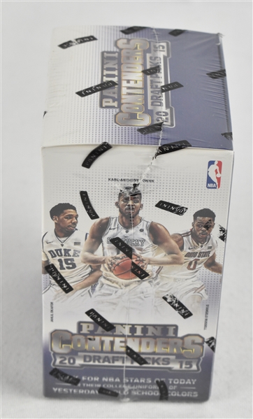 NBA 2015-16 Panini Contenders Draft Sealed Blaster Box w/2 Autographs