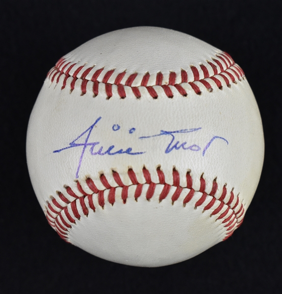 Willie Mays Vintage Autographed Baseball
