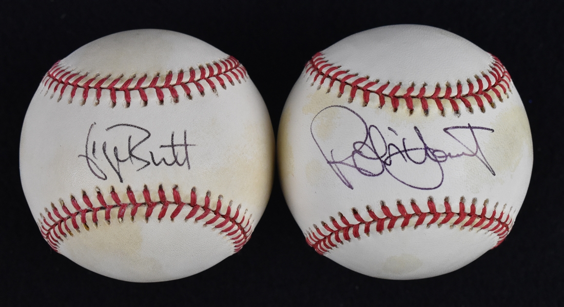 George Brett & Robin Yount Autographed Baseballs