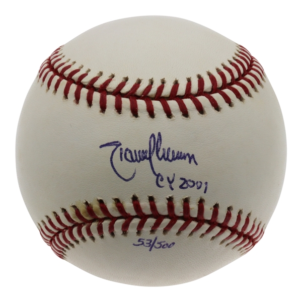 Randy Johnson Autographed & Inscribed Limited Edition Baseball #53/500 MLB