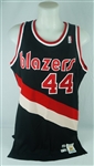 Dražen Petrovic 1989 Game Used Portland Trail Blazers Rookie Jersey w/Dave Miedema LOA