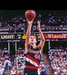 Dražen Petrovic 1989 Game Used Portland Trail Blazers Rookie Jersey w/Dave Miedema LOA