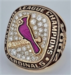 St. Louis Cardinals 2004 World Series National League Champions 14K Gold & Diamond Ring From 105-57 Season