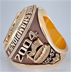 St. Louis Cardinals 2004 World Series National League Champions 14K Gold & Diamond Ring From 105-57 Season