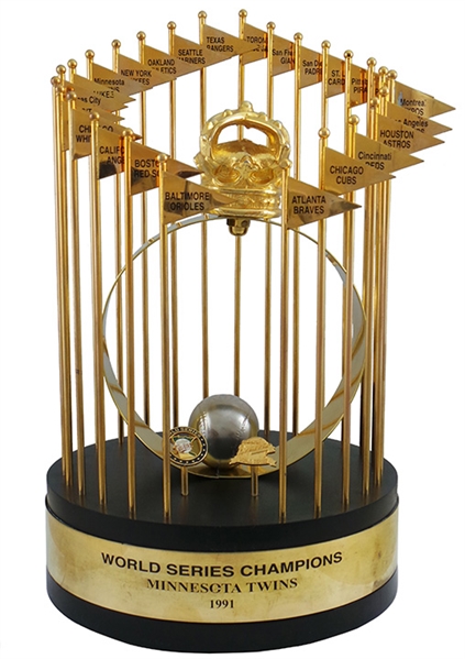 Minnesota Twins 1991 World Series Championship Trophy 