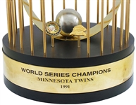 Minnesota Twins 1991 World Series Championship Trophy 