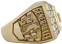 Los Angeles Lakers 2000 NBA World Championship 14K Gold Diamond Ring *Kobe Bryant's 1st NBA Title*