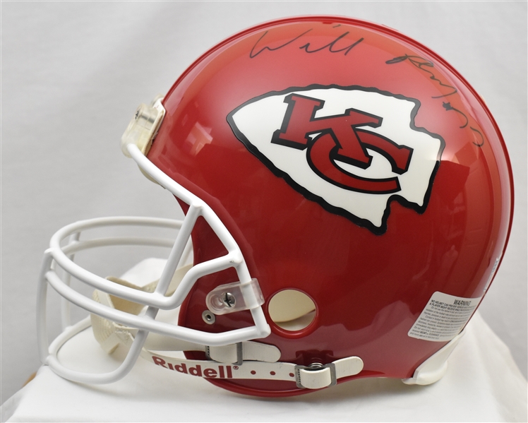 Willie Roaf Autographed Kansas City Chiefs Full Size Authentic Helmet