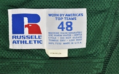 Jackie Harris 1990 Game Issued & Autographed Green Bay Packers Rookie Jersey w/Dave Miedema LOA
