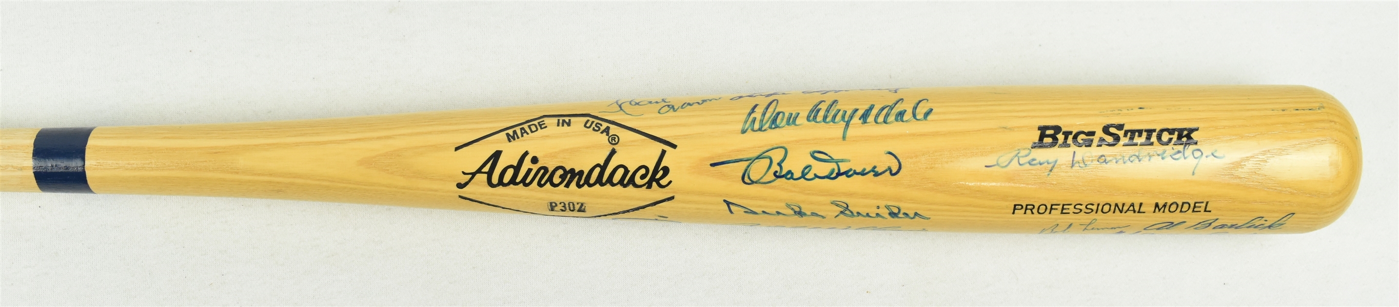 MLB Hall of Fame Autographed Bat w/23 Signatures 