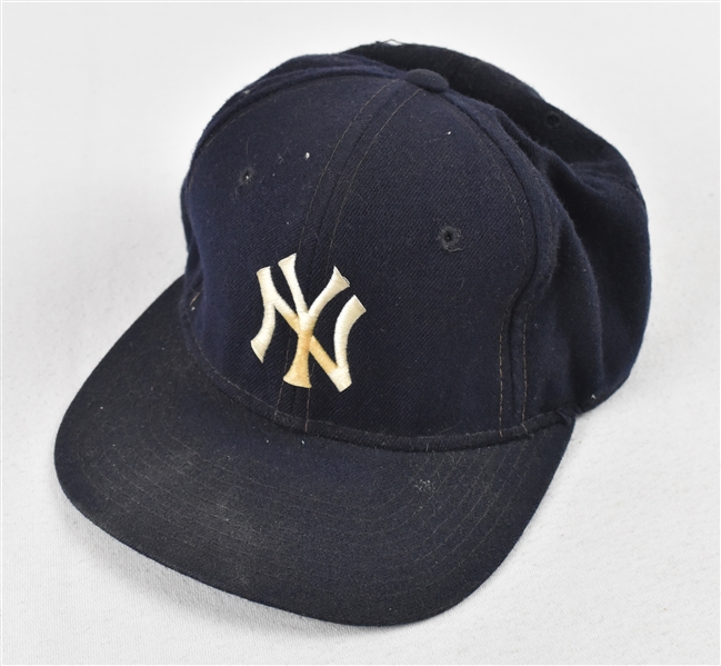 Derrick Thomas New York Yankees Hat Acquired From DTs Mother