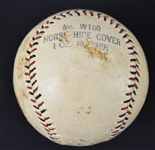 Babe Ruth 1924 Single Signed Game Used & Autographed Home Run Baseball w/Provenance
