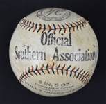 Babe Ruth & Lou Gehrig Autographed c. 1930's New York Yankees Baseball w/Lazzeri Combs & Pennock