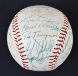 Hall of Fame Autographed Baseball 2 From Bill Dickey Collection w/Foxx DiMaggio & Hornsby