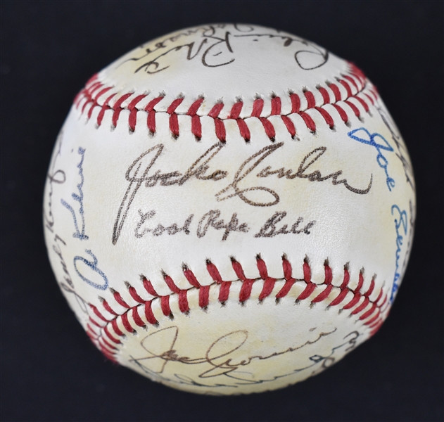 Hall of Fame Autographed Baseball 3 From Bill Dickey Collection
