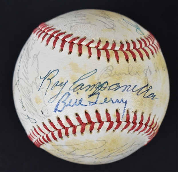 Hall of Fame 1982 Autographed Baseball 8 From Bill Dickey Collection