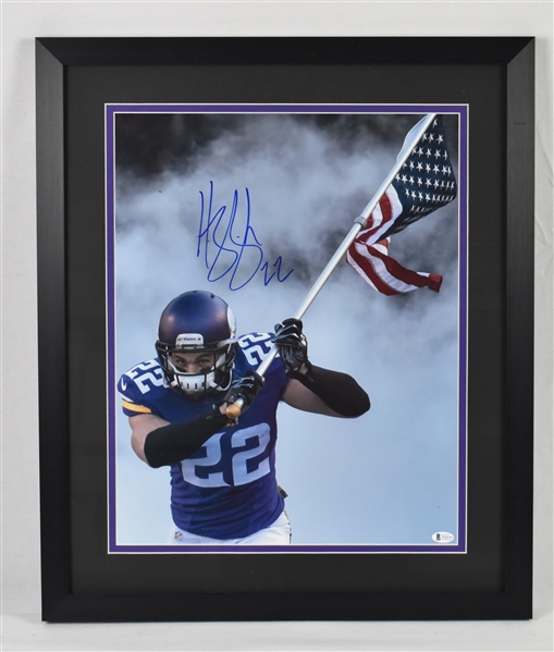 Harrison Smith Autographed 22x26 Framed Display  