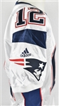 Tom Brady 2000 New England Patriots Game Worn Rookie Road Jersey