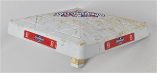 2015 Opening Day Game Used Base (Paul Molitor 1st Game as Twins Manager) MLB 