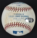 Joe Mauer Autographed Game Used Baseball MLB