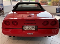 Kirby Puckett 1996 Retirement Corvette w/Low Miles & Very Large Puckett Signature on Hood