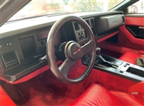Kirby Puckett 1996 Retirement Corvette w/Low Miles & Very Large Puckett Signature on Hood