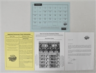 Minnesota Twins 2006 Phantom World Series Tickets 