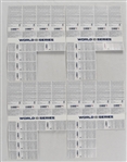 Minnesota Twins 2006 Phantom World Series Tickets 