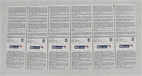 Minnesota Twins 2006 Phantom World Series Tickets 