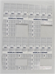 Minnesota Twins 2006 Phantom World Series Tickets 