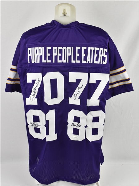 Purple People Eaters Autographed Minnesota Vikings Jersey