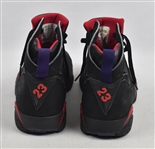 Michael Jordan 1992 Chicago Bulls Game Used NBA Playoffs Nike VII Shoes w/Sports Investors LOA