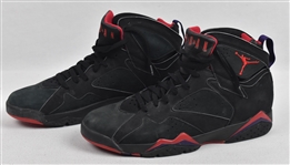 Michael Jordan 1992 Chicago Bulls Game Used NBA Playoffs Nike VII Shoes w/Sports Investors LOA