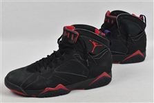 Michael Jordan 1992 Chicago Bulls Game Used NBA Playoffs Nike VII Shoes w/Sports Investors LOA